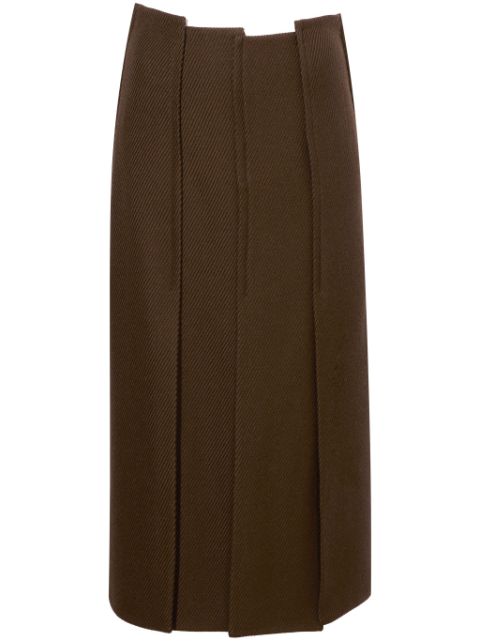 Proenza Schouler high-waist twill midi skirt Women