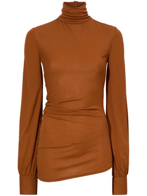 Proenza Schouler Sonia draped blouse Women