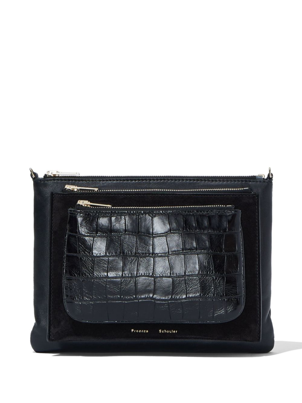 Proenza Schouler Triple Zip leather pouch Women