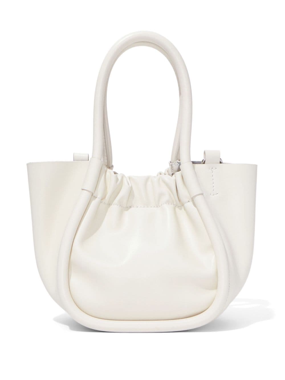 Shop Proenza Schouler Extra Small Ruched Tote Bag In White