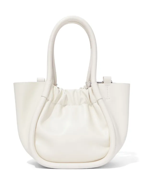 【Proenza Schouler】Extra Small Ruched Tote Proenza Schouler Extra Small Ruched Tote Bag | White | FARFETCH