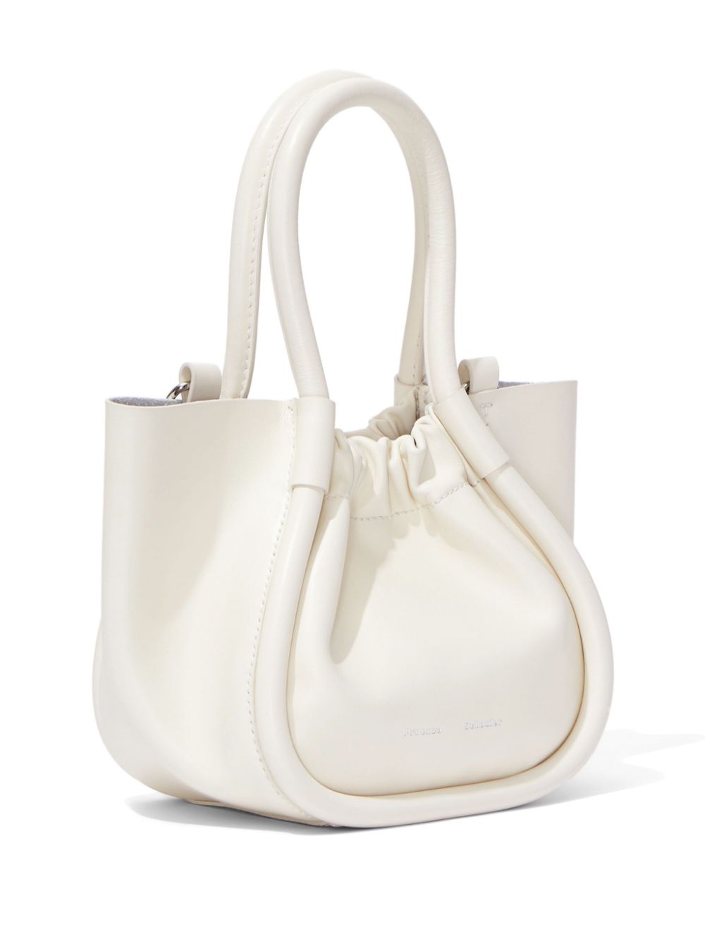 Shop Proenza Schouler Extra Small Ruched Tote Bag In White