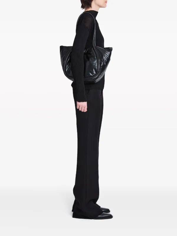PROENZA SCHOULER レザー ハンドバッグ Proenza Schouler シャーリング レザーハンドバッグ | ブラック