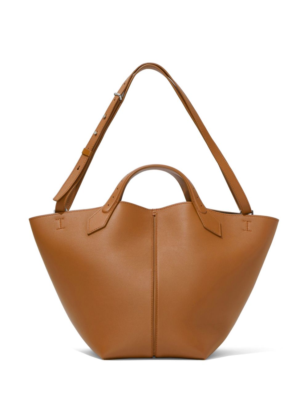 Large leather deals tote bag