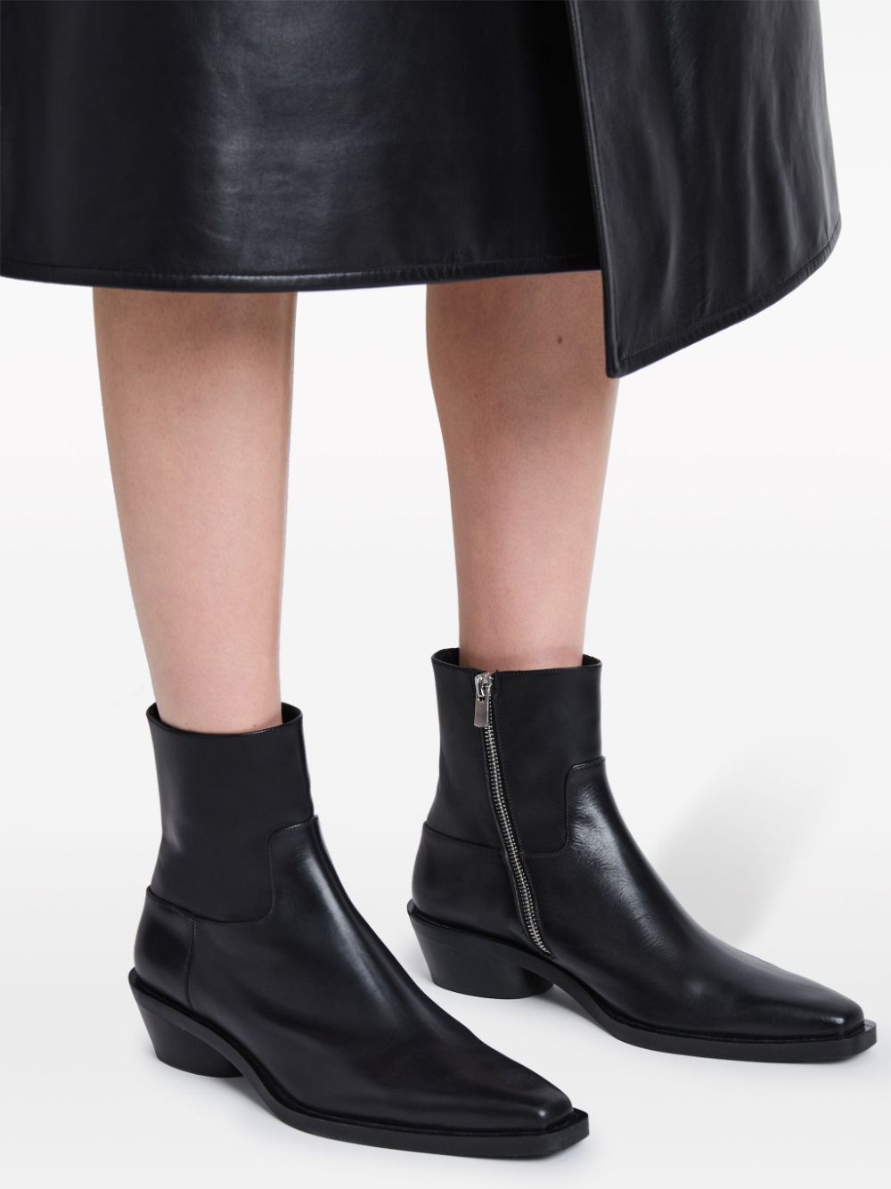 Proenza Schouler Bronco leather ankle boots Women