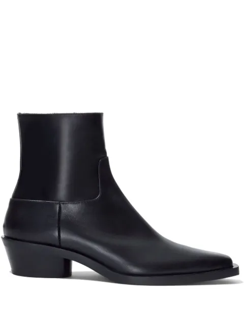 Proenza Schouler Bronco leather ankle boots