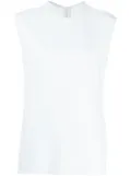 Stella McCartney Cady cap-sleeved blouse - Blue