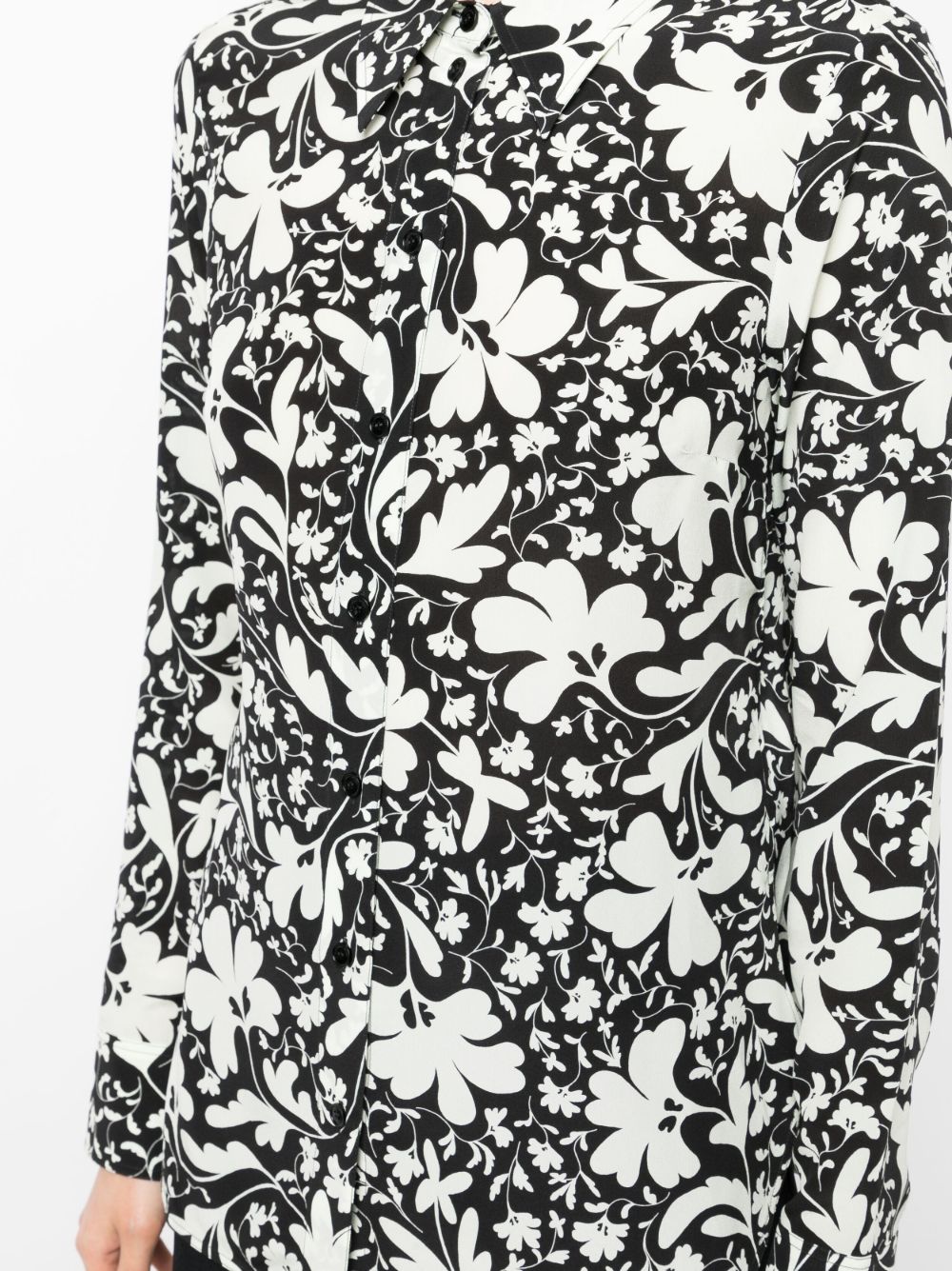 Stella McCartney floral-print silk shirt Women