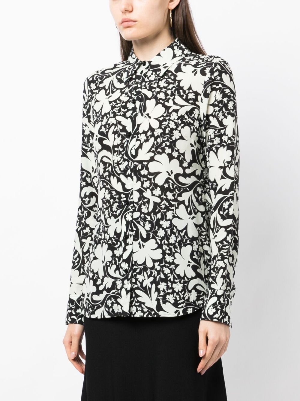 Stella McCartney floral-print silk shirt Women