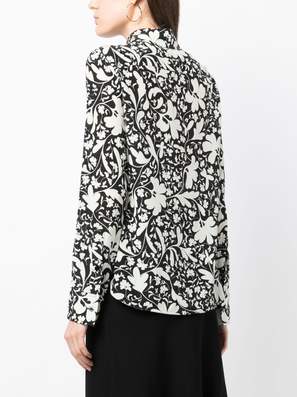 Stella McCartney floral-print silk shirt Women