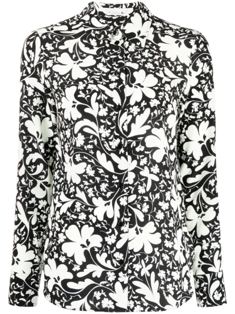 Stella McCartney floral-print silk shirt