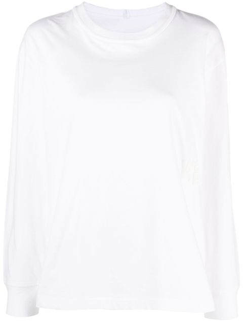 Alexander Wang logo-applique T-shirt Women