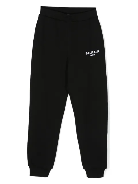 Balmain Kids Jogginghose mit Logo-Print