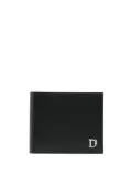 DSQUARED2 logo-plaque leather bi-fold wallet - Black