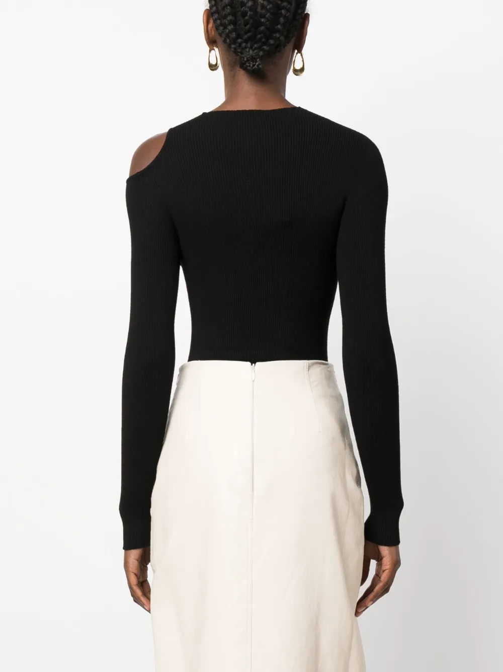 Shop Aeron Cut-out Bodysuit In Black