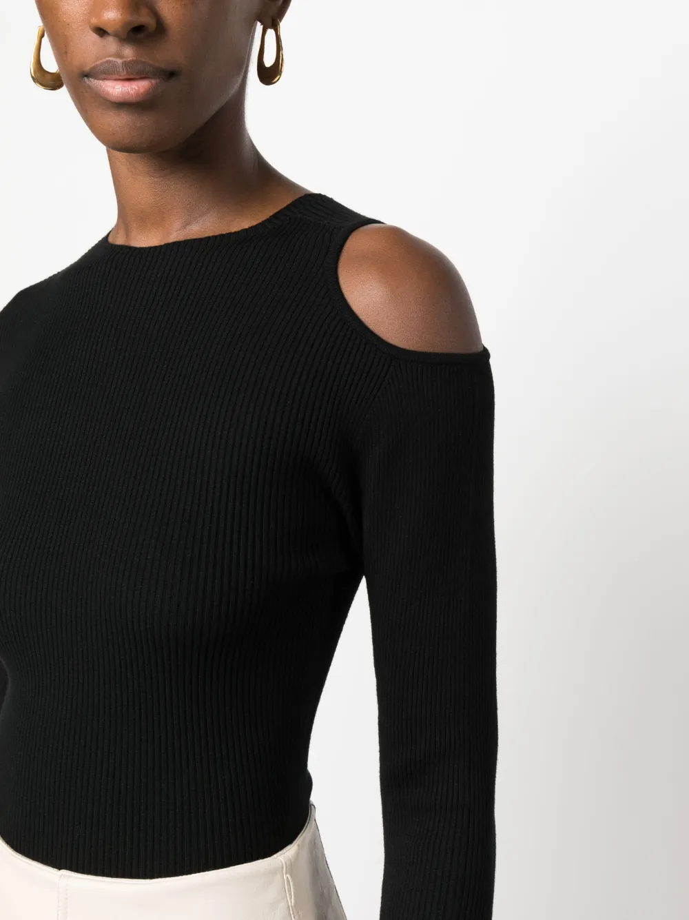 Shop Aeron Cut-out Bodysuit In Black