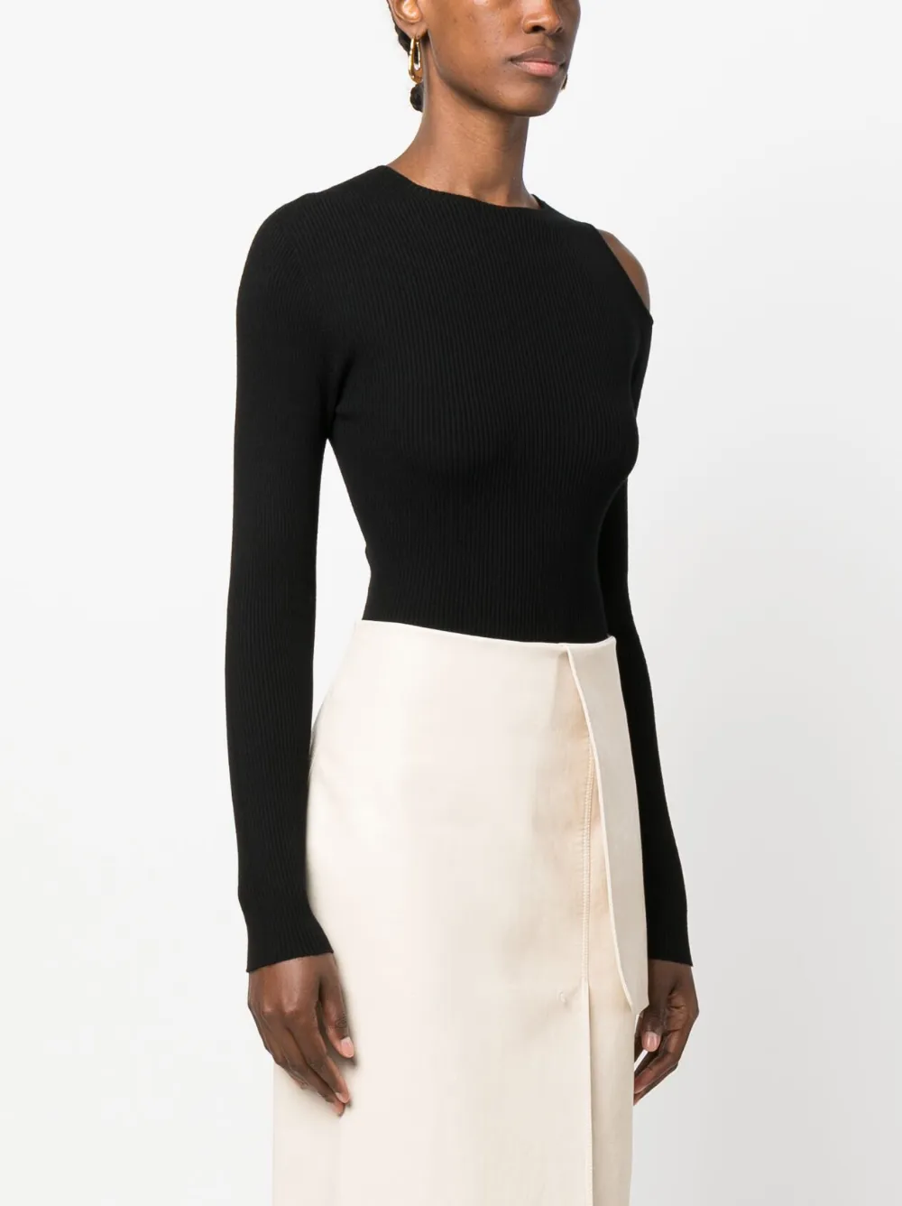 Shop Aeron Cut-out Bodysuit In Black