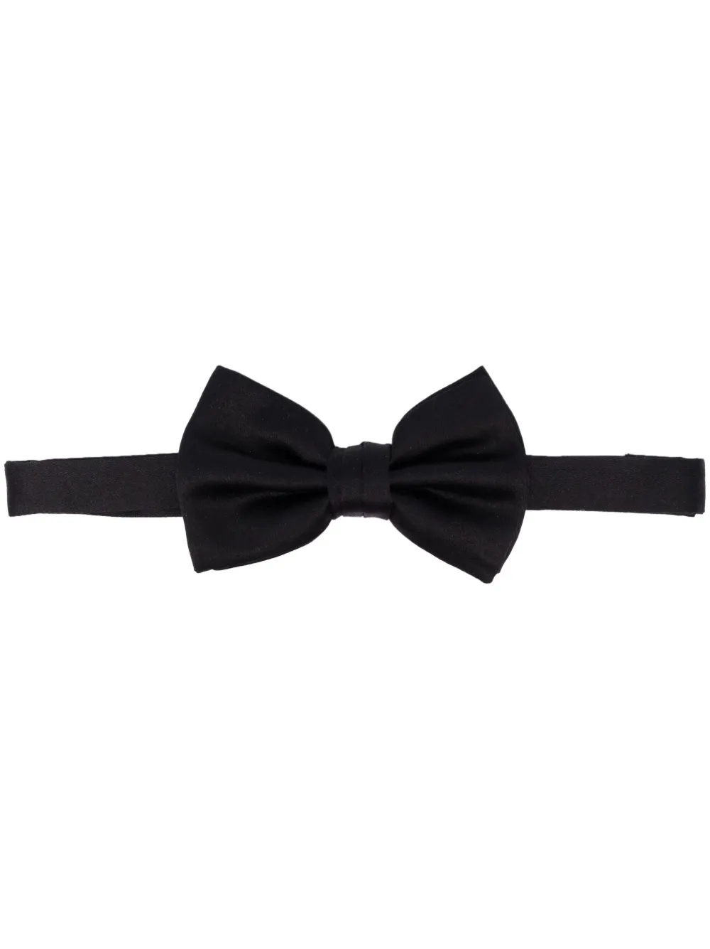 Valentino Garavani Silk Bow Tie In Black
