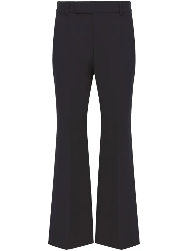 Proenza Schouler Marlene Tailored Trousers in Black
