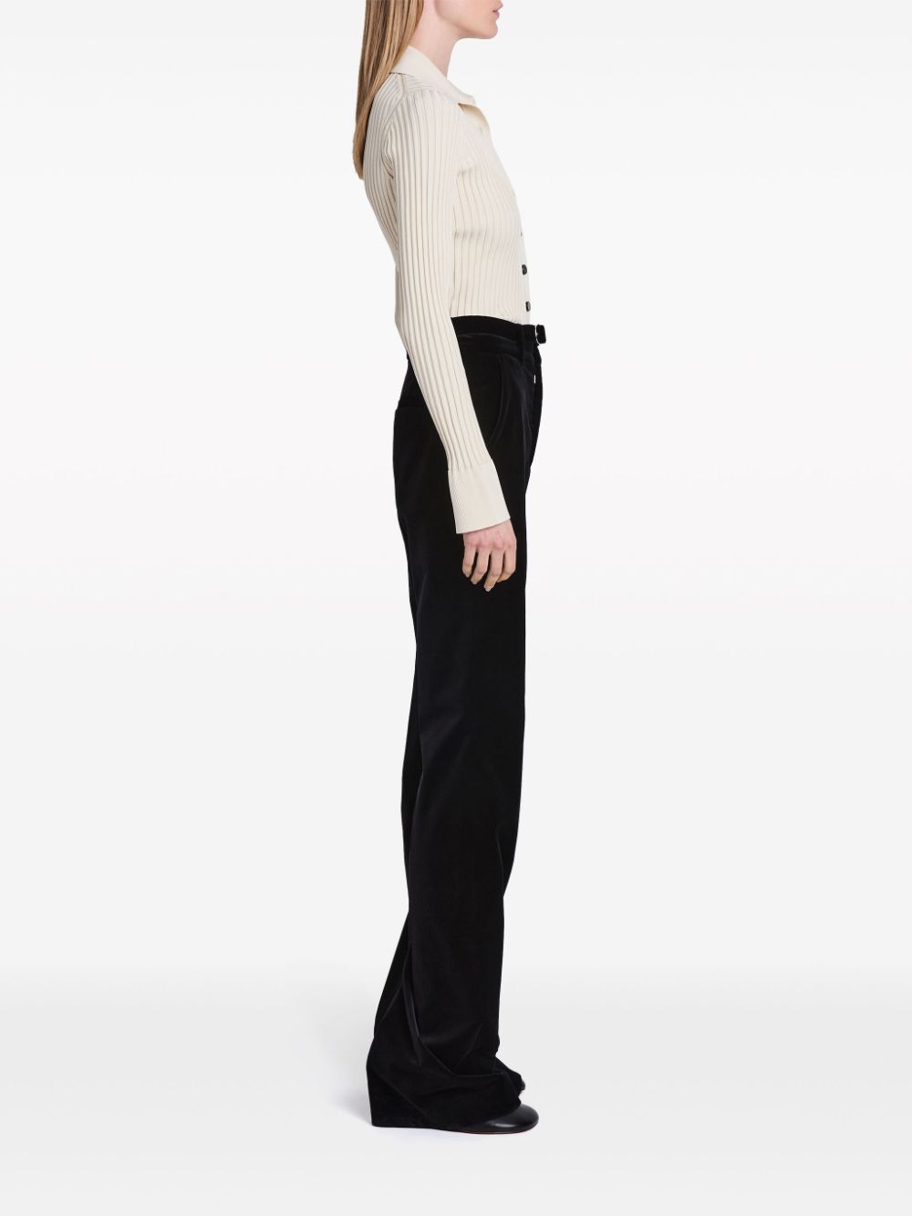 Proenza Schouler button-up ribbed top Women