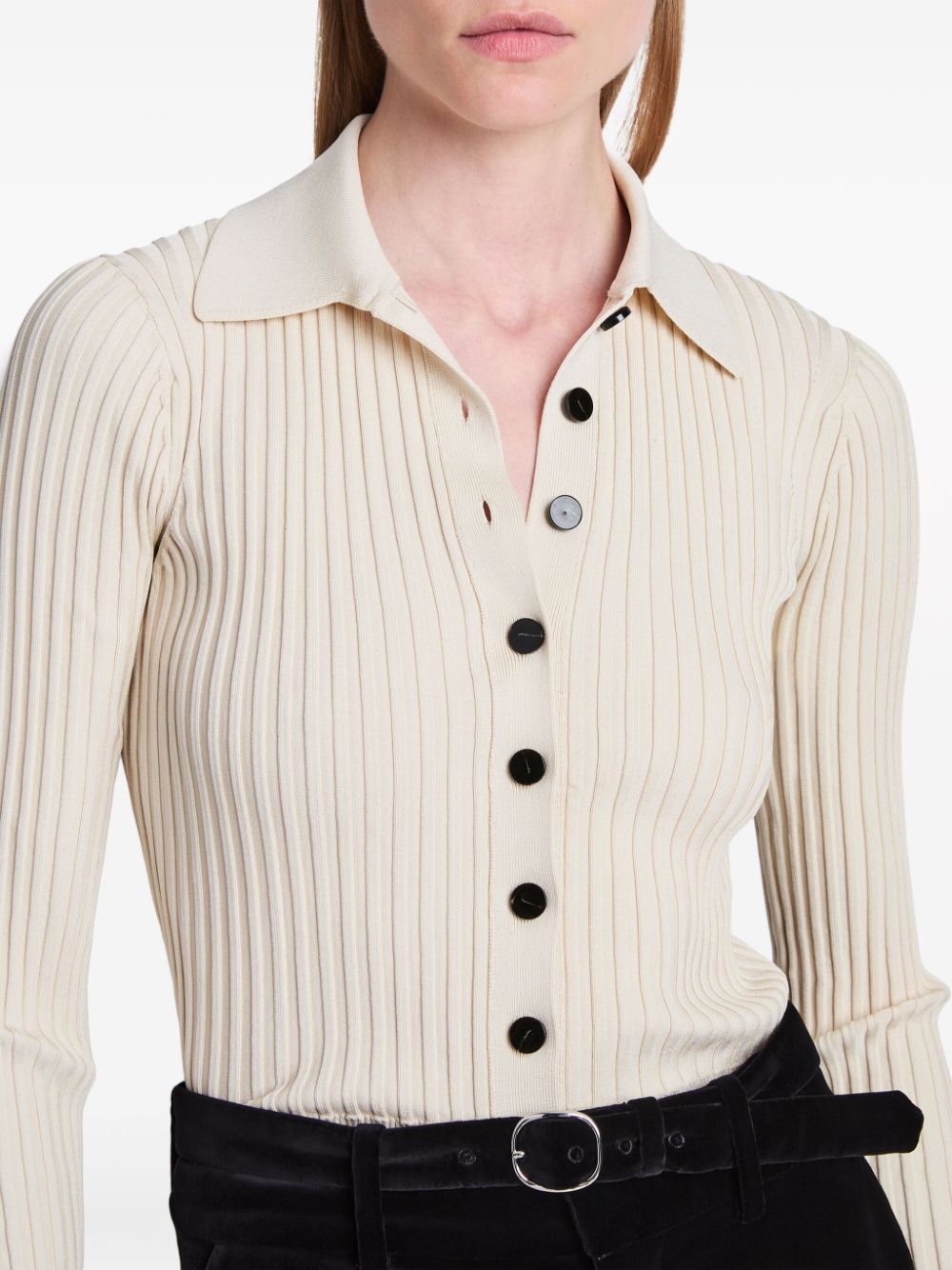 Proenza Schouler button-up ribbed top Women