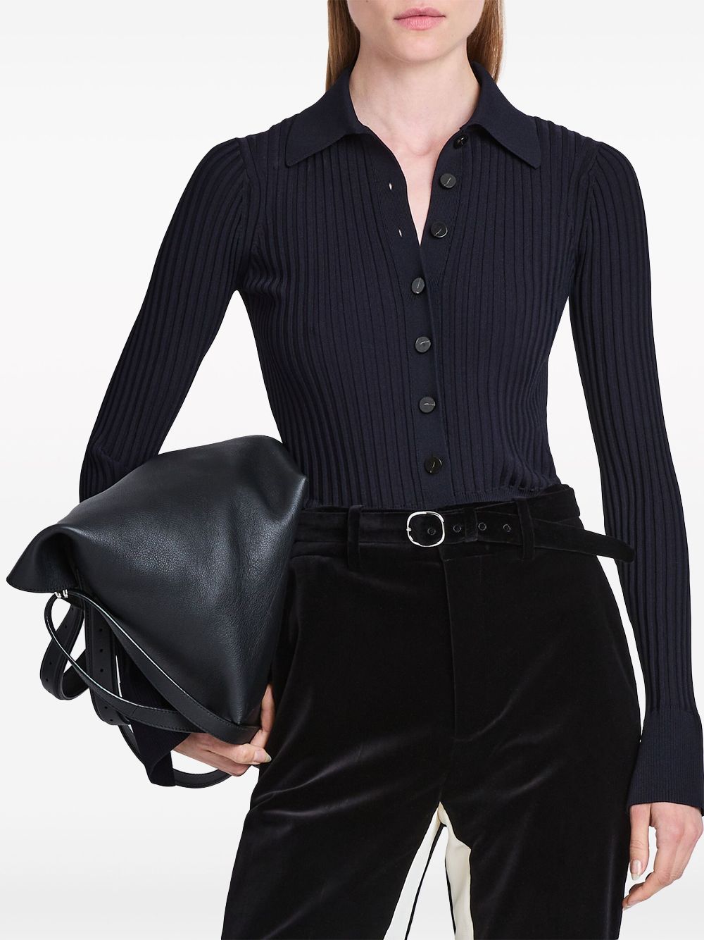 Proenza Schouler Carla ribbed cardigan Women