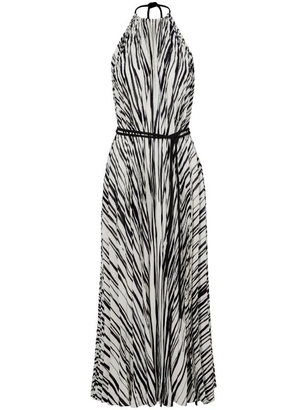 Proenza Schouler Frida Halterneck Midi Dress Farfetch