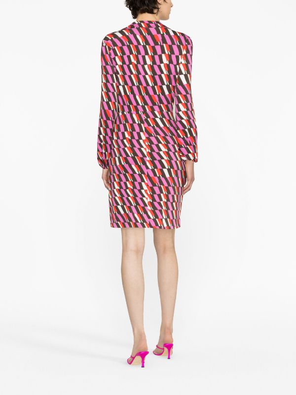 DVF Diane Von Furstenberg graphic-print Minidress - Farfetch