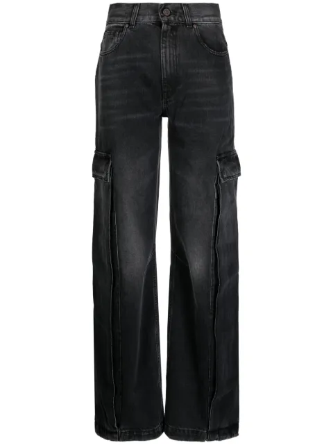 Stella McCartney wide-leg cargo jeans
