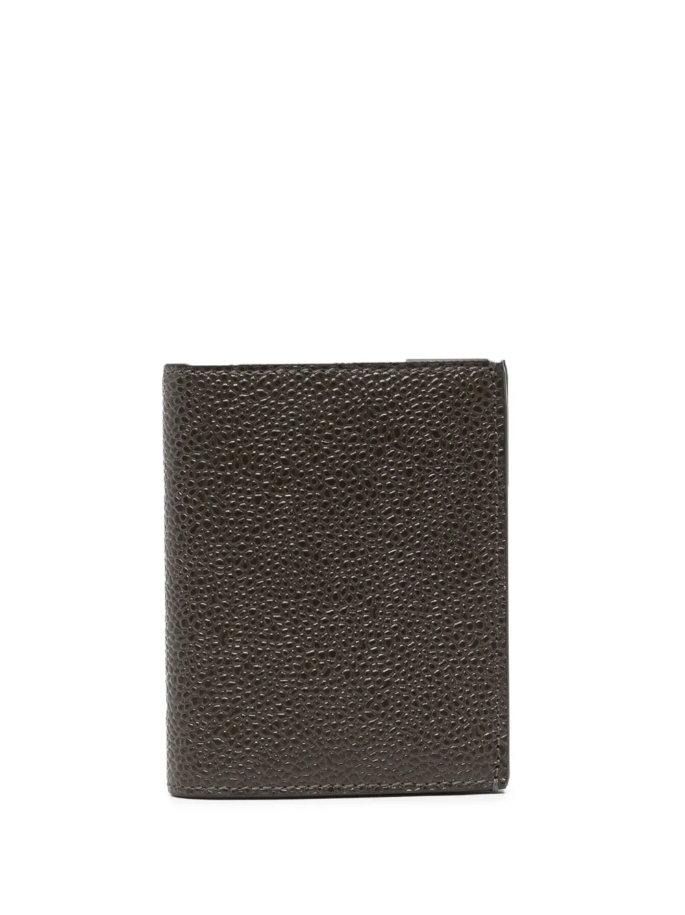 Thom Browne pebbled folded wallet | Brown | Image 1