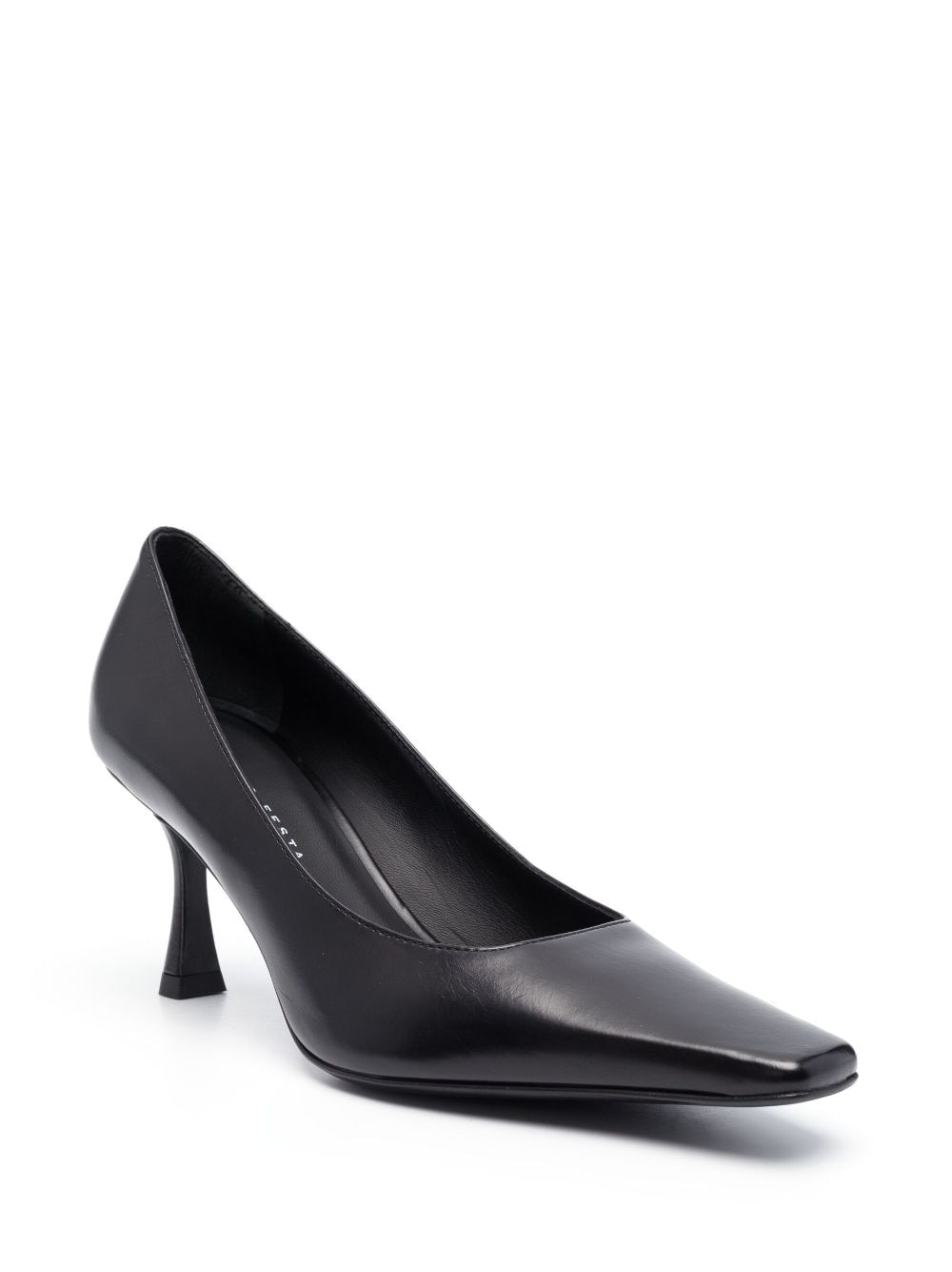 Roberto Festa pointed-toe 80mm leather pumps - Zwart