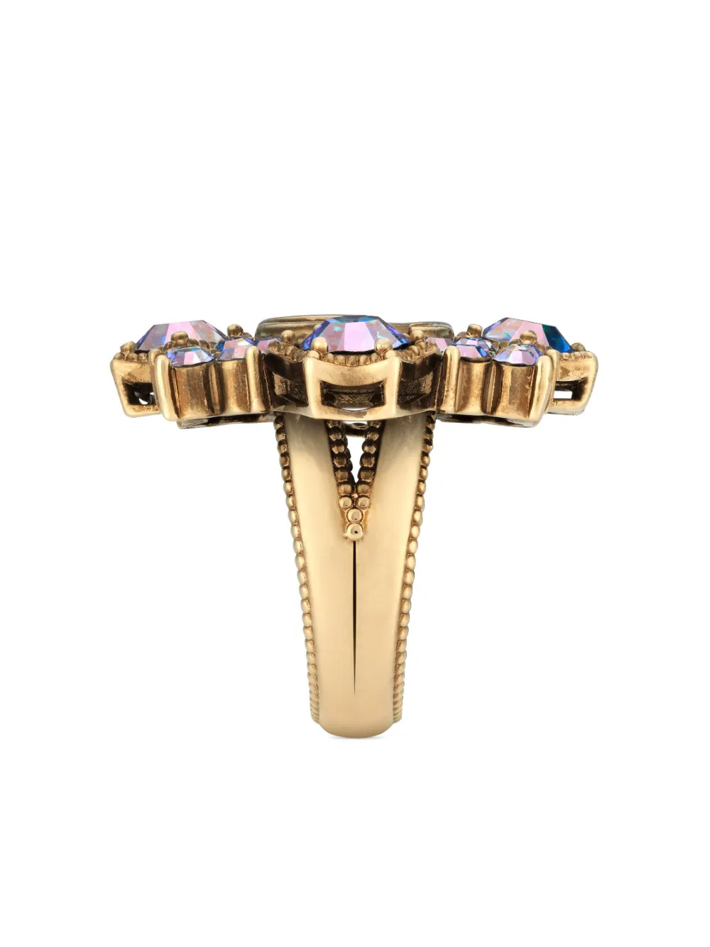Double g flower new arrivals ring