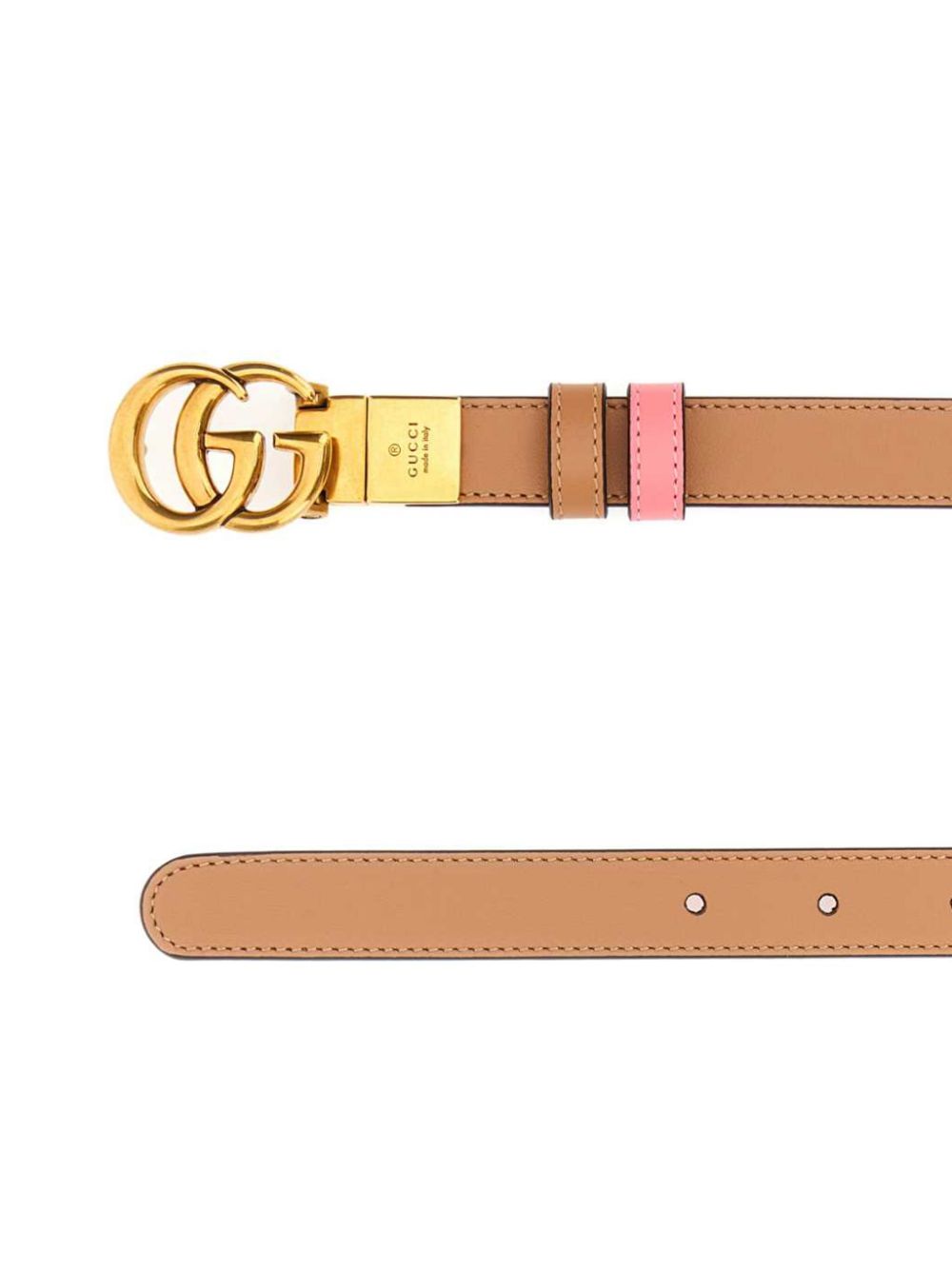 Gucci Omkeerbare riem - Beige