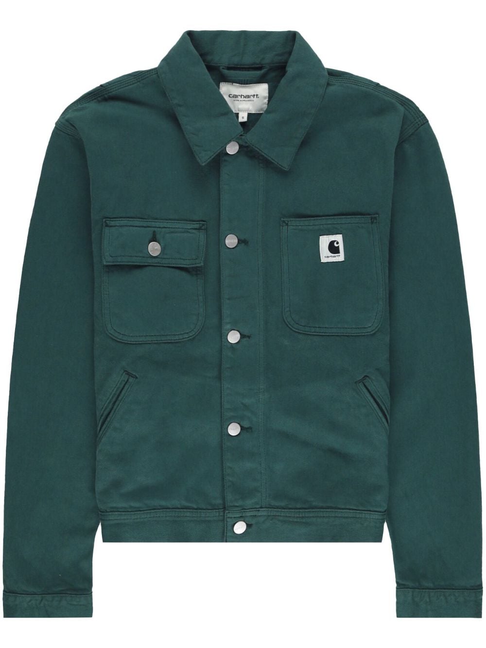 Carhartt WIP Work Logo Patch Cotton Shirt - Farfetch