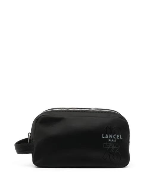 Lancel شنطة أدوات حلاقة بطبعة شعار الماركة