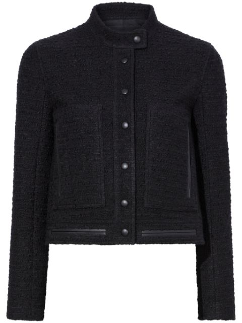 Proenza Schouler Alice press-stud tweed jacket