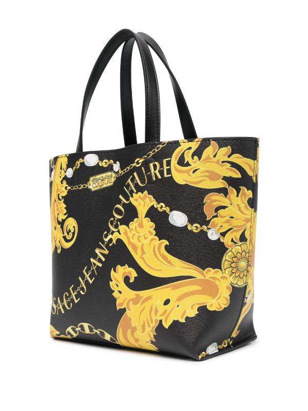 Versace Couture I Tote Bag in Black