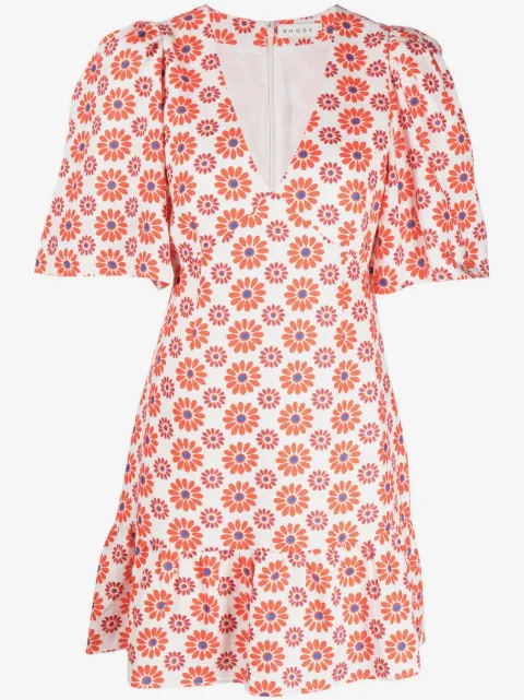 Rhode Mariana floral-print dress