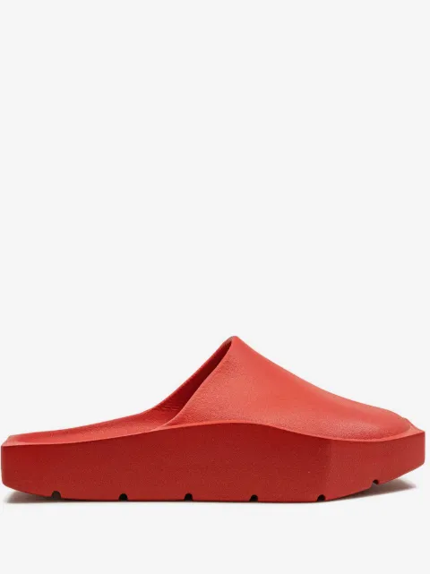 Jordan Hex "Triple Red" mules