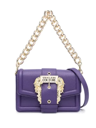 Versace Jeans Couture バロックバックル ショルダーバッグ