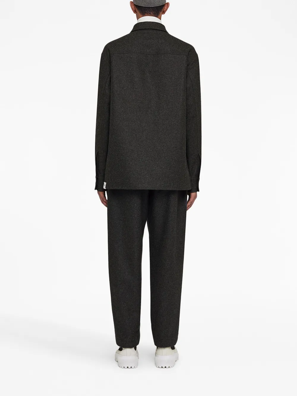 Jil Sander Slim-fit overhemd Grijs