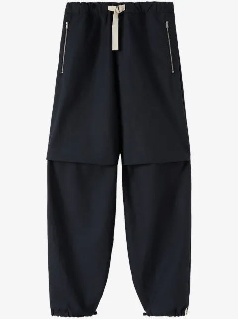 Jil Sander pantalones tapered con paneles