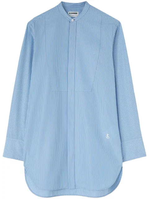 Jil Sander Saturday striped cotton shirt