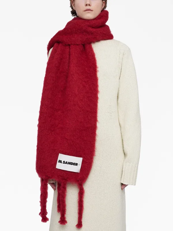 Jil Sander チャンキーニット スカーフ - Farfetch