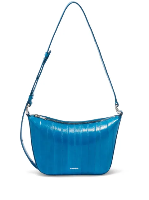Jil Sander small logo-print shoulder bag