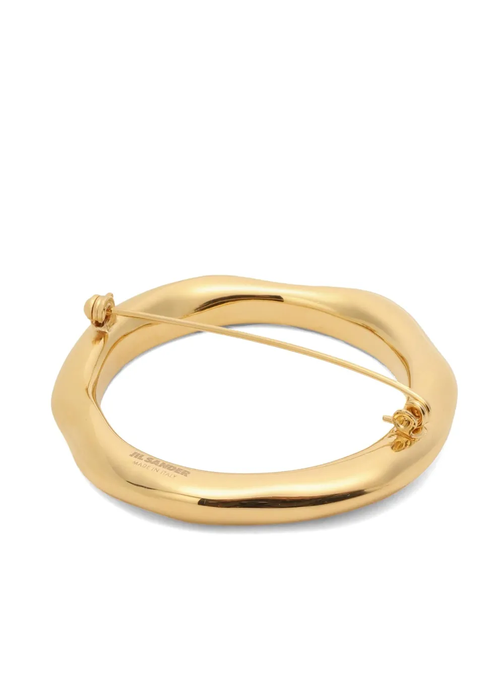 Jil Sander New Lightness speld met glanzende afwerking - Goud