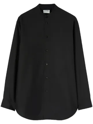 Jil Sander SUNDAY P.M. シルクシャツ | ブラック | FARFETCH JP