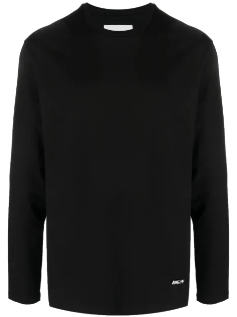 Jil Sander long-sleeved cotton T-shirt