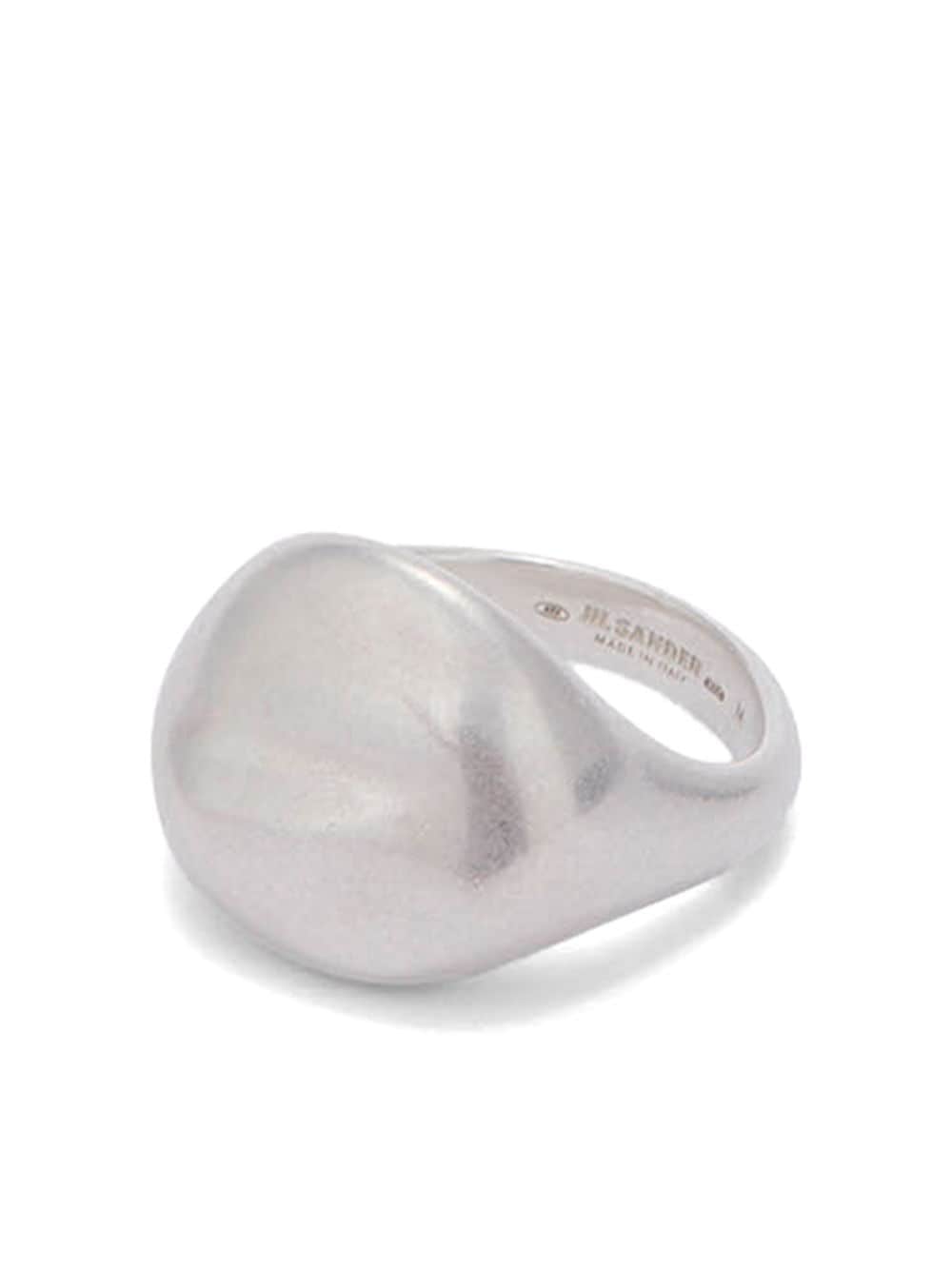 Image 2 of Jil Sander polished silver ring