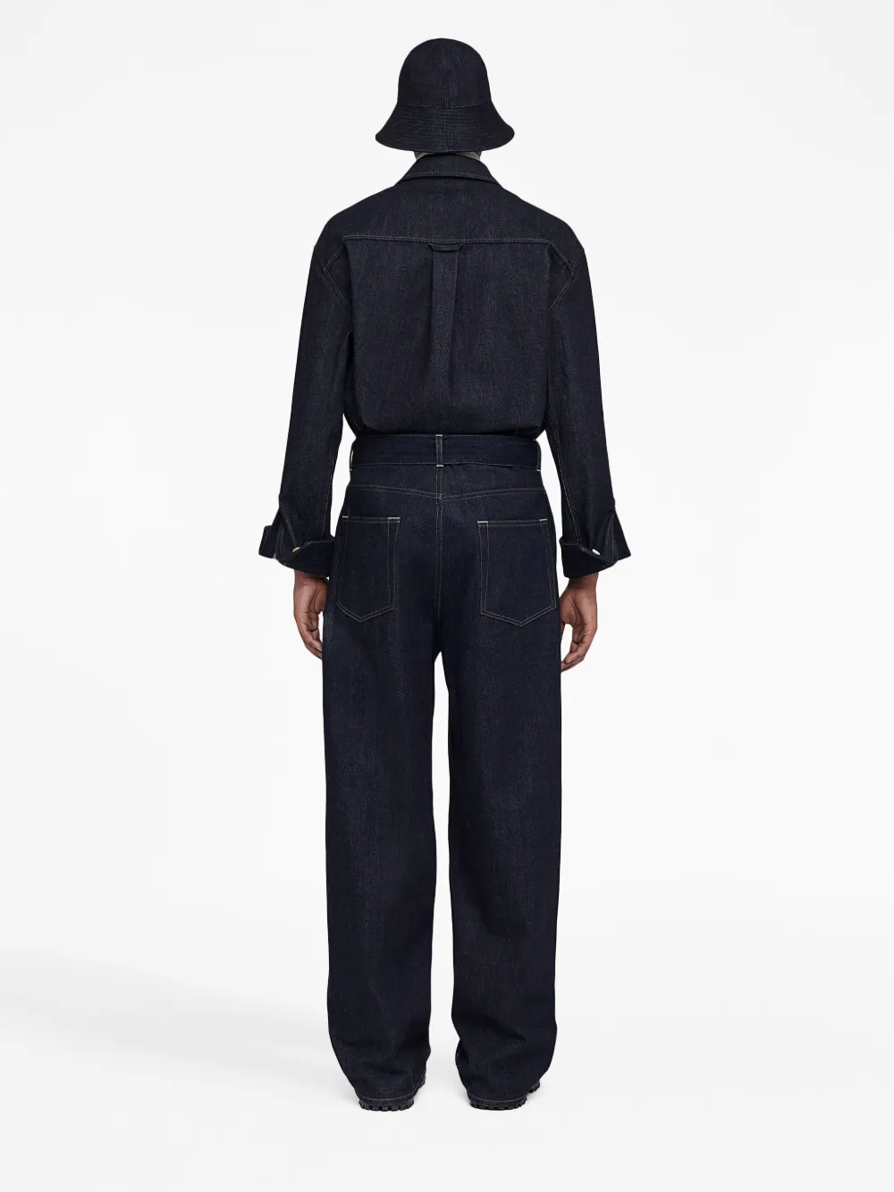 Jil Sander Denim overhemd Blauw